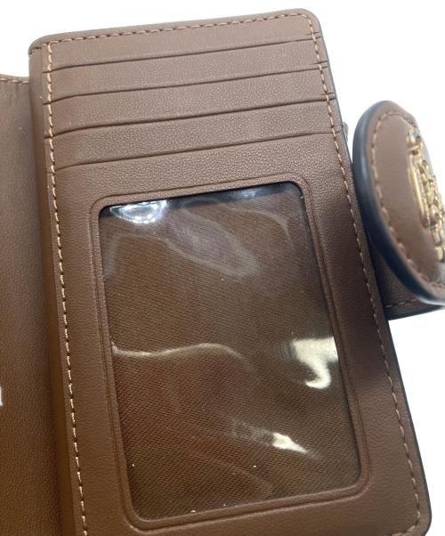 COACH（コーチ）COACH (コーチ) 2つ折り財布 ブラウンの古着・服飾アイテム