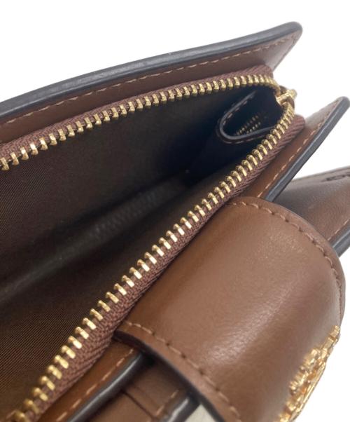 COACH（コーチ）COACH (コーチ) 2つ折り財布 ブラウンの古着・服飾アイテム