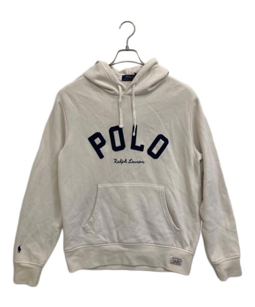 POLO RALPH LAUREN（ポロ・ラルフローレン）POLO RALPH LAUREN (ポロ・ラルフローレン) emmi (エミ) LONG SLEEVE-SWEATSHIRT アイボリー サイズ:Mの古着・服飾アイテム