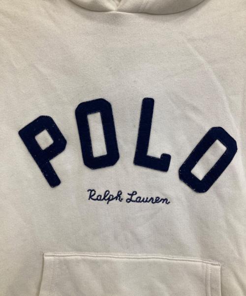 POLO RALPH LAUREN（ポロ・ラルフローレン）POLO RALPH LAUREN (ポロ・ラルフローレン) emmi (エミ) LONG SLEEVE-SWEATSHIRT アイボリー サイズ:Mの古着・服飾アイテム