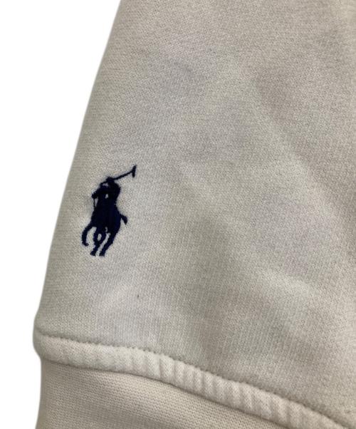 POLO RALPH LAUREN（ポロ・ラルフローレン）POLO RALPH LAUREN (ポロ・ラルフローレン) emmi (エミ) LONG SLEEVE-SWEATSHIRT アイボリー サイズ:Mの古着・服飾アイテム
