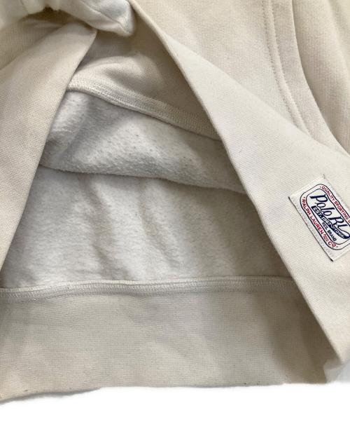 POLO RALPH LAUREN（ポロ・ラルフローレン）POLO RALPH LAUREN (ポロ・ラルフローレン) emmi (エミ) LONG SLEEVE-SWEATSHIRT アイボリー サイズ:Mの古着・服飾アイテム