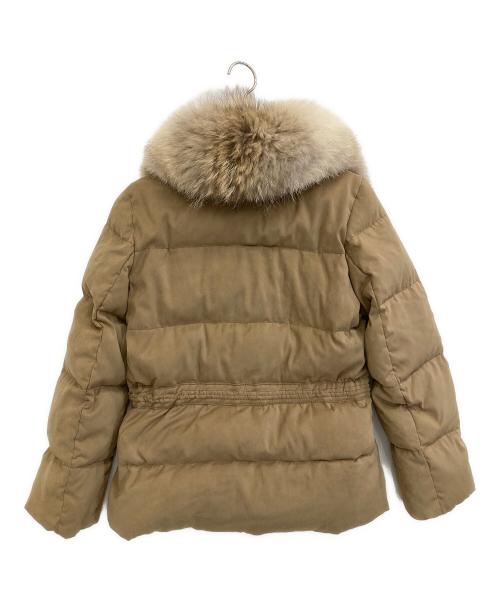 MaxMara（マックスマーラ）MaxMara (マックスマーラ) 中綿ジャケット ブラウン サイズ:40の古着・服飾アイテム