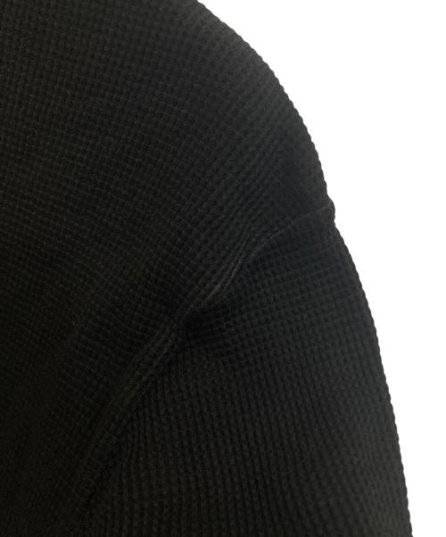AMIRI（アミリ）AMIRI (アミリ) 刺繍ワッフルコットンカットソー ブラック サイズ:XSの古着・服飾アイテム