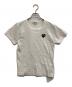 PLAY COMME des GARCONS（プレイコムデギャルソン）の古着「ブラックハートワッペンTシャツ」｜ホワイト