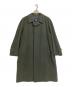 Burberry's（バーバリーズ）の古着「比翼ウールカシミヤコート」｜オリーブ