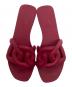 HERMES (エルメス) ALOHA CHAINE DANCRE FLAT SANDAL レッド サイズ:35：18000円