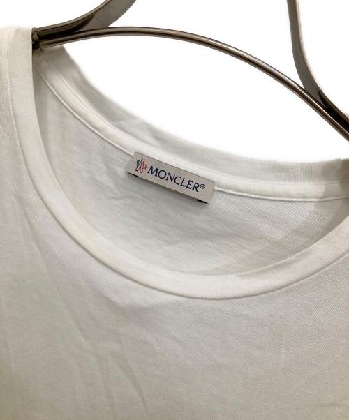 MONCLER（モンクレール）MONCLER (モンクレール) T-SHIRT ホワイト サイズ:XSの古着・服飾アイテム