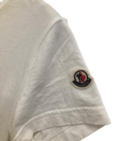 MONCLER（モンクレール）MONCLER (モンクレール) T-SHIRT ホワイト サイズ:XSの古着・服飾アイテム