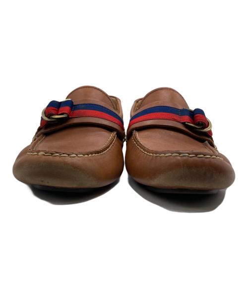 POLO RALPH LAUREN（ポロ・ラルフローレン）POLO RALPH LAUREN (ポロ・ラルフローレン) ドライビングシューズ ブラウン サイズ:8の古着・服飾アイテム