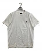 PS Paul SmithＰＳポールスミス）の古着「馬ロゴ刺繍Tシャツ」｜ホワイト