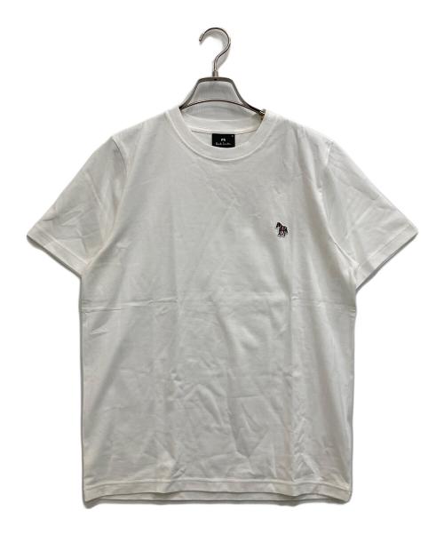 PS Paul Smith（ＰＳポールスミス）PS Paul Smith (ＰＳポールスミス) 馬ロゴ刺繍Tシャツ ホワイト サイズ:M 未使用品の古着・服飾アイテム