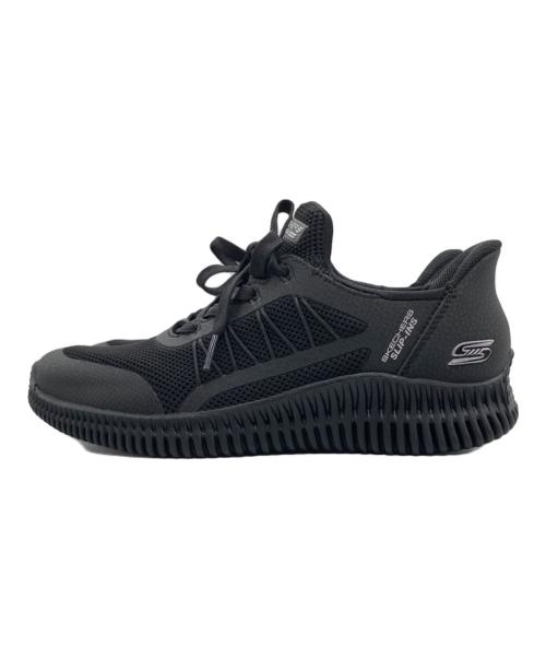 SKECHERS（スケッチャーズ）SKECHERS (スケッチャーズ) ボブス ジオ ライト スニーカー ブラック サイズ:23.5 未使用品の古着・服飾アイテム