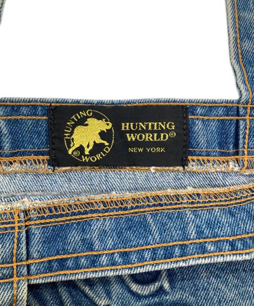 HUNTING WORLD（ハンティングワールド）HUNTING WORLD (ハンティングワールド) デニムトートバッグ インディゴの古着・服飾アイテム