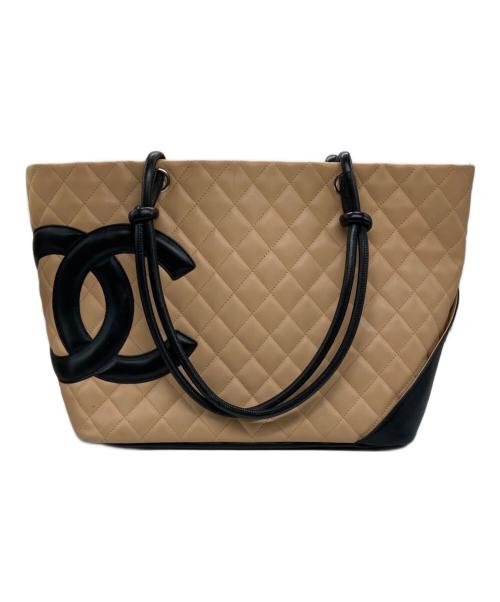 CHANEL（シャネル）CHANEL (シャネル) トートバッグ ブラック×ホワイトの古着・服飾アイテム