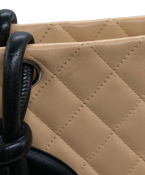 CHANEL（シャネル）CHANEL (シャネル) トートバッグ ブラック×ホワイトの古着・服飾アイテム