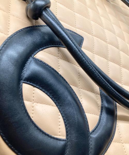 CHANEL（シャネル）CHANEL (シャネル) トートバッグ ブラック×ホワイトの古着・服飾アイテム