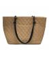 CHANEL (シャネル) トートバッグ ブラック×ホワイト：250000円