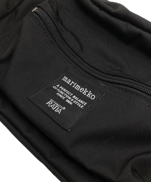 marimekko（マリメッコ）marimekko (マリメッコ) ショルダーバッグ ブラックの古着・服飾アイテム