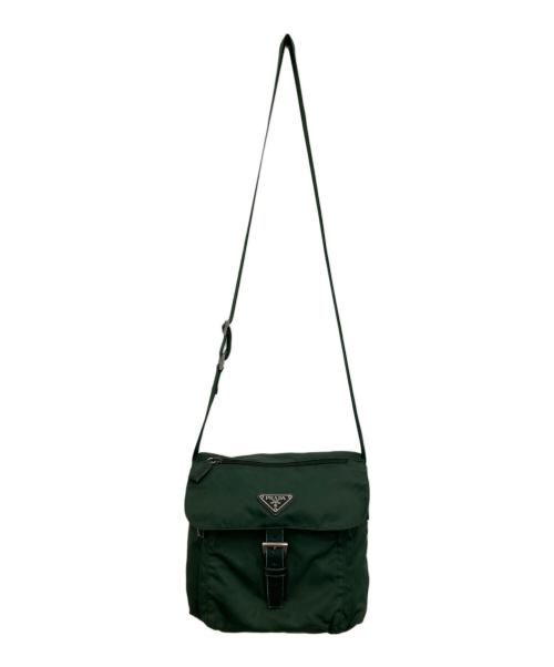 PRADA（プラダ）PRADA (プラダ) ショルダーバッグ グリーンの古着・服飾アイテム