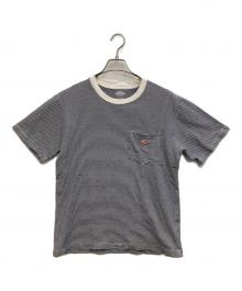 DANTON（ダントン）の古着「ポケットTシャツ」｜ブラック