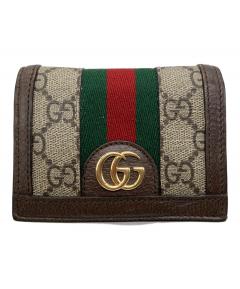 中古・古着通販】GUCCI (グッチ) GGマトラッセカードケースウォレット