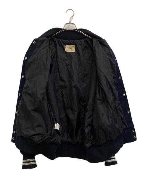 SKOOKUN（スクーカム）skookun (スクーカム) スタジャン ネイビー サイズ:50の古着・服飾アイテム
