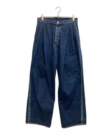 中古・古着通販】SUBLATIONS (サブレーションズ) 2TUCK WIDE DENIM