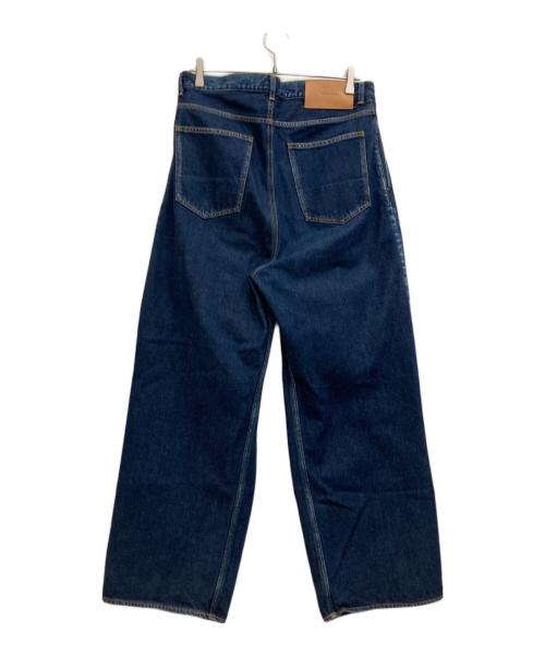 SUBLATIONS（サブレーションズ）SUBLATIONS (サブレーションズ) 2TUCK WIDE DENIM PANTS インディゴ サイズ:2の古着・服飾アイテム