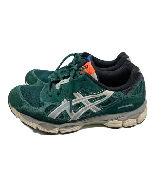 asics（アシックス）asics (アシックス) ballaholic (ボーラホリック) GEL-NYC/ローカットスニーカー グリーン サイズ:25.5の古着・服飾アイテム