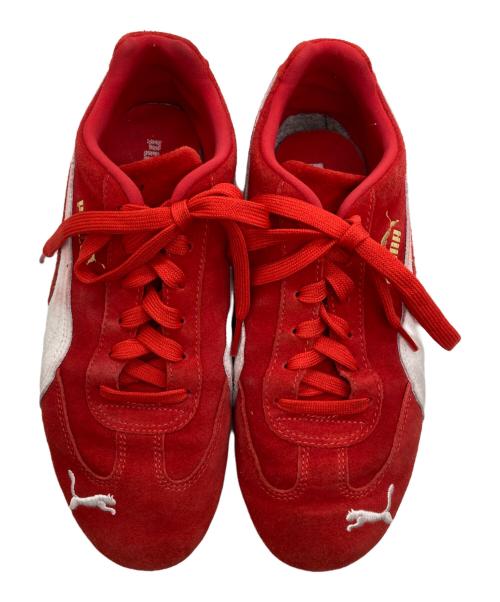PUMA（プーマ）PUMA (プーマ) SPEEDCAT OG/ローカットスニーカー レッド サイズ:25の古着・服飾アイテム