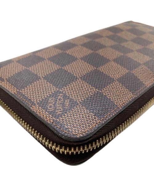 LOUIS VUITTON（ルイ ヴィトン）LOUIS VUITTON (ルイ ヴィトン) ダミエジッピー ウォレット ブラウンの古着・服飾アイテム