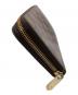 LOUIS VUITTON (ルイ ヴィトン) ダミエジッピー ウォレット ブラウン：25000円