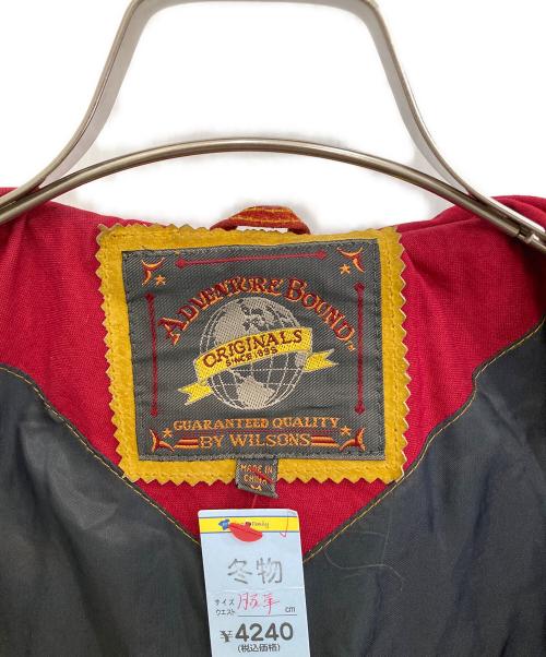 wilsons leather（ウィルソンズレザー）wilsons leather (ウィルソンズレザー) Adventure Boundレザーコート イエロー×グリーン サイズ:Mの古着・服飾アイテム