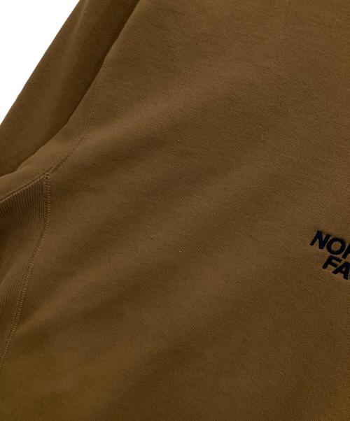 THE NORTH FACE（ザ ノース フェイス）THE NORTH FACE (ザ ノース フェイス) ロゴスウェット ブラウン サイズ:XLの古着・服飾アイテム