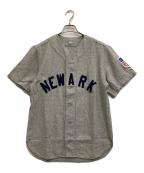 ）の古着「ベースボールシャツ」｜グレー