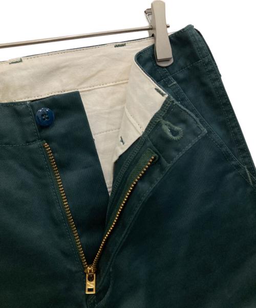 STUDIO D'ARTISAN（ステュディオダルチザン）STUDIO D'ARTISAN (ステュディオダルチザン) ワークパンツ グリーン サイズ:３０インチの古着・服飾アイテム