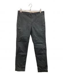 JAPAN BLUE JEANS（ジャパンブルージーンズ）の古着「オフィサーテーパードトラウザー」｜グレー