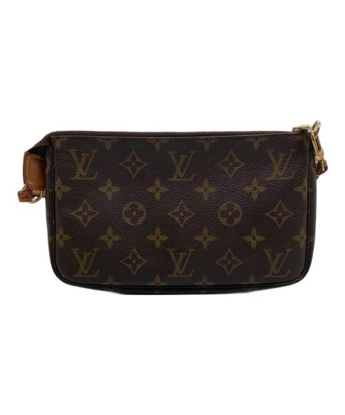 LOUIS VUITTON（ルイ ヴィトン）LOUIS VUITTON (ルイ ヴィトン) ショルダーポーチ ブラウンの古着・服飾アイテム