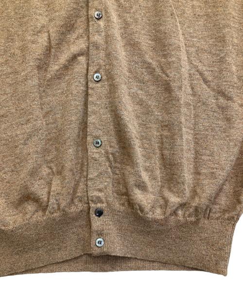 crepuscule（クレプスキュール）crepuscule (クレプスキュール) Linen S/S Shirt ブラウン サイズ:3の古着・服飾アイテム
