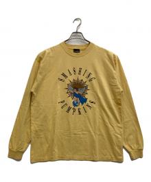 SMASHING PUMPKINS×JOURNAL STANDARD（スマッシングパンプキンズ×ジャーナルスタンダード）の古着「smashing pumpkins別注プリントカットソー」｜イエロー