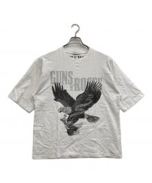 JOHNBULL（ジョンブル）の古着「GUNS N' ROSES／EAGLE T-SHIRT」｜ホワイト