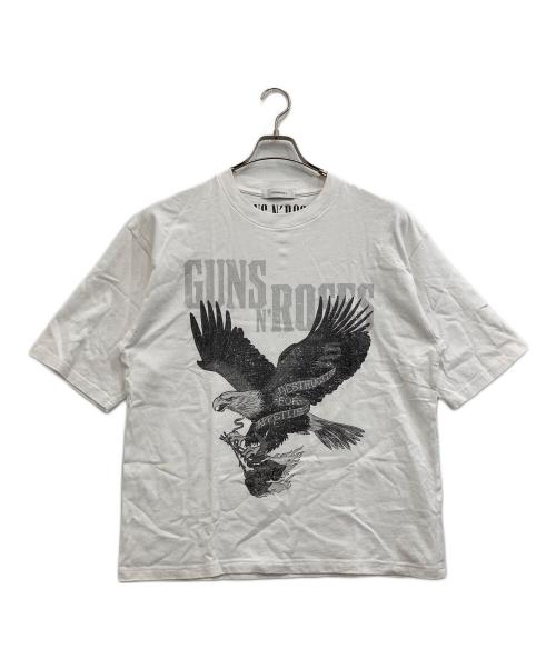 JOHNBULL（ジョンブル）Johnbull (ジョンブル) GUNS N' ROSES／EAGLE T-SHIRT ホワイト サイズ:Mの古着・服飾アイテム