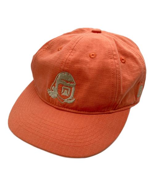 TACOMA FUJI（タコマフジレコード）TACOMA FUJI (タコマフジレコード) LOGO CAP オレンジの古着・服飾アイテム