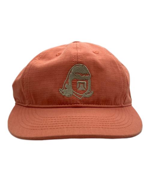 TACOMA FUJI（タコマフジレコード）TACOMA FUJI (タコマフジレコード) LOGO CAP オレンジの古着・服飾アイテム