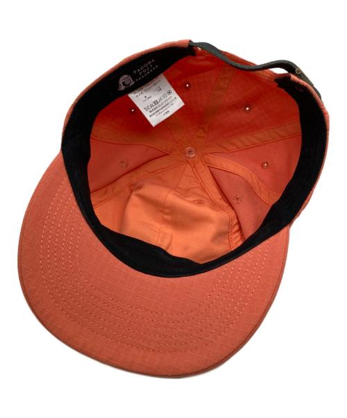 TACOMA FUJI（タコマフジレコード）TACOMA FUJI (タコマフジレコード) LOGO CAP オレンジの古着・服飾アイテム