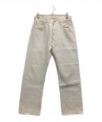 SUGAR CANEシュガーケーン）の古着「13oz. WHITE DENIM」｜アイボリー