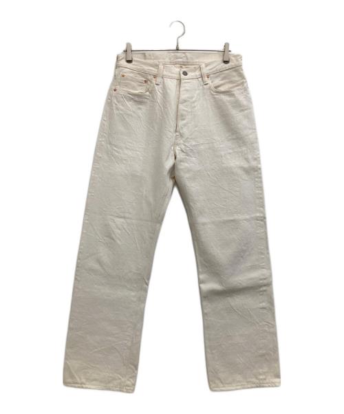 SUGAR CANE（シュガーケーン）SUGAR CANE (シュガーケーン) 13oz. WHITE DENIM アイボリー サイズ:SIZE W34×L34の古着・服飾アイテム