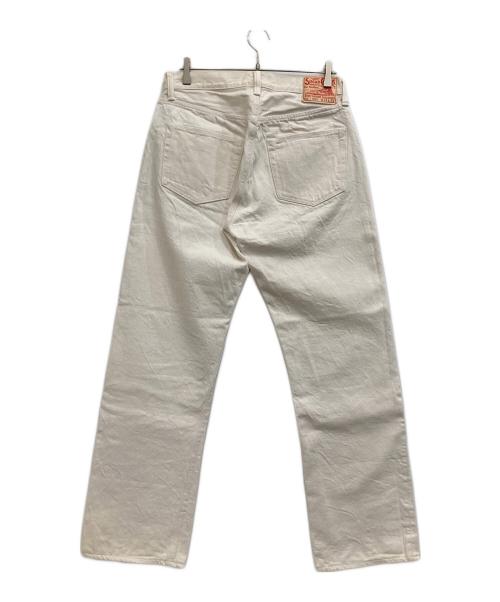 SUGAR CANE（シュガーケーン）SUGAR CANE (シュガーケーン) 13oz. WHITE DENIM アイボリー サイズ:SIZE W34×L34の古着・服飾アイテム