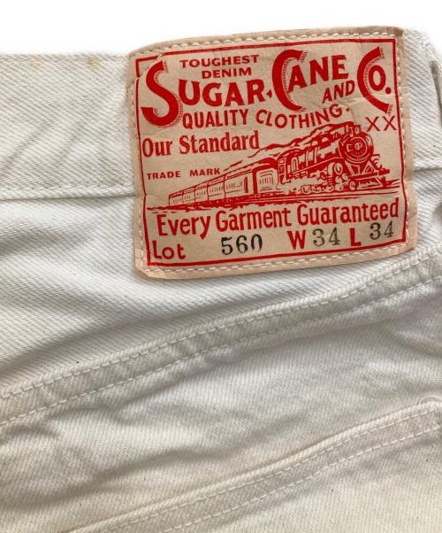 SUGAR CANE（シュガーケーン）SUGAR CANE (シュガーケーン) 13oz. WHITE DENIM アイボリー サイズ:SIZE W34×L34の古着・服飾アイテム
